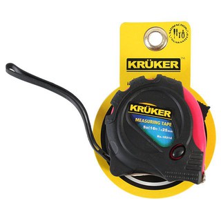 Measuring tool 5M KRUKER MEASURING TAPE Hand tools Hardware hand tools เครื่องมือวัด ตลับเมตร หุ้มยาง KRUKER 5 ม. เครื่อ