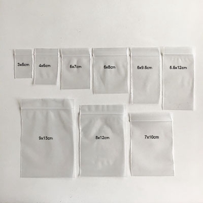 ถุงพลาสติกซิป ขนาดต่างๆ 3x5ซม.- 9x13ซม.