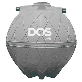 Treatment tank SEPTIC TANK DOS COMPACT GREY 6000L Water tank, treatment tank Water supply system ถังบำบัด ถังบำบัดน้ำเสี