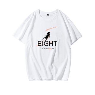 เสื้อยืดแขนสั้นพิมพ์ลาย Iu Li Zhien Eight Peripheral สําหรับผู้ชายและผู้หญิง