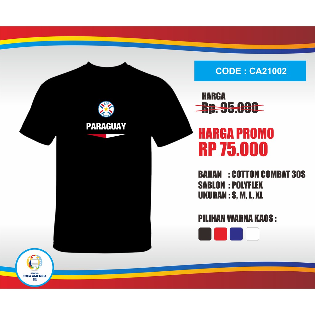 Paraguay, Soccer fans And fans Copa America 2021 Edition IXWW Shopee