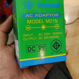 Adapter 9v Fujiw อแดปเตอร์