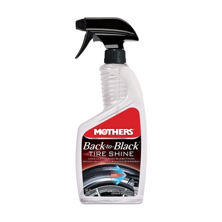 Mothers Back-to-Black Tire Shine น้ำยาเคลือบยางรถ 24 oz