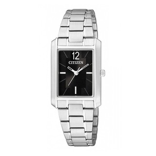 CITIZEN Womens Quartz Stainless Watch รุ่น ER0190-51E - Silver/Black