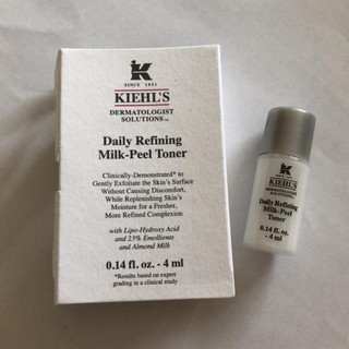 Kiehl’s Daily Refining Milk-Peel Toner 4ml. (Travel Size)