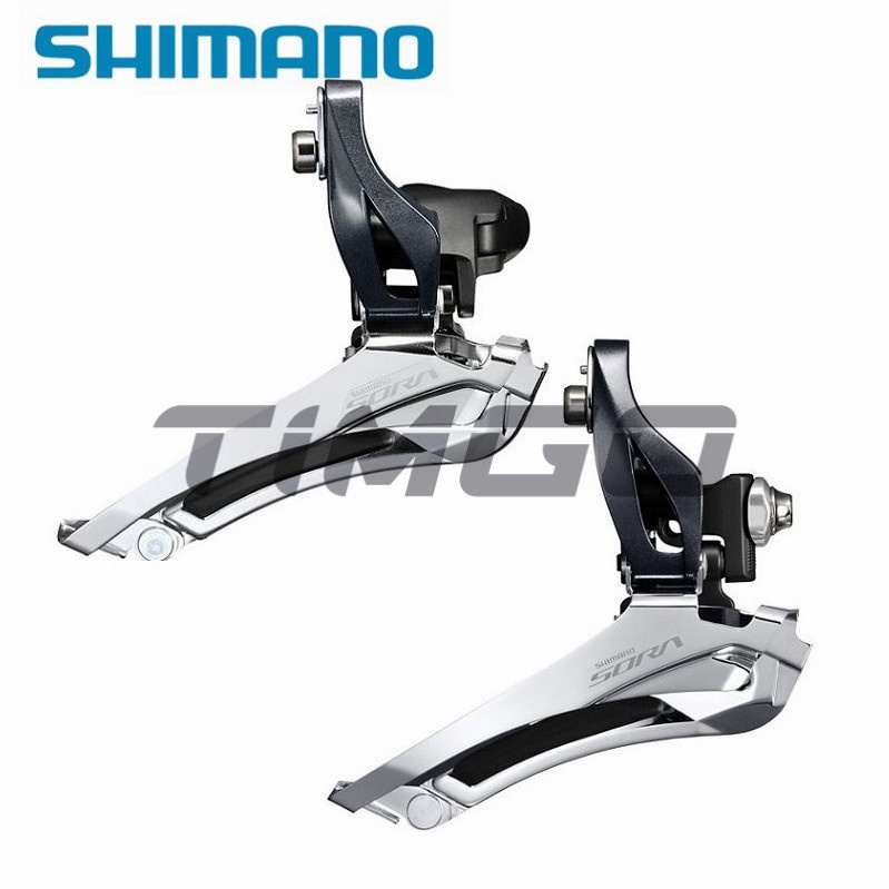 Shimano Sora FD-R3000 Road Bike 29 Speed Double Front Derailleur Braze-on/Clamp-On 28.6/31.8/34.9mm