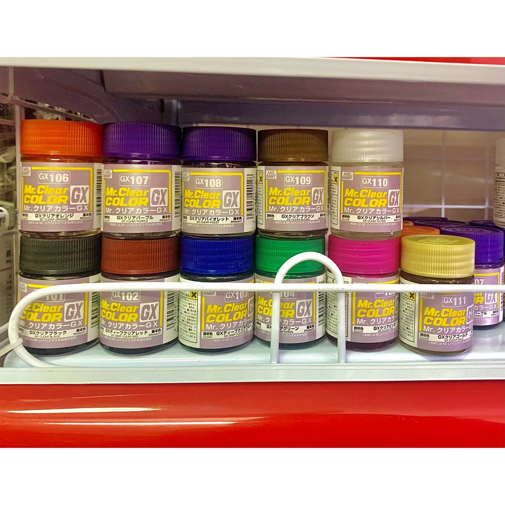 MR HOBBY สีโมเดล - MR สีใส (GX101-111) เครื่องมือโมเดล