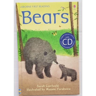 Bears with CD Audio เหมาะสำหรับน้องเริ่มต้นหัดอ่าน hard cover