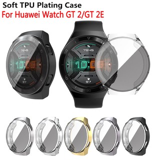 Huawei Watch GT2 46mm GT 2e Full Case คุ้มครองซิลิโคนกรอบเชลล์ครอบคลุมกรณีสำหรับ Huawei Watch GT 2E นาฬิกาสมาร์ท