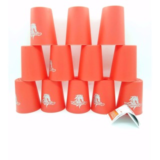 แก้วสแต็ค YJ Speed Stack Cups Set 12 Pcs Family Game Stacking Rapid Fast