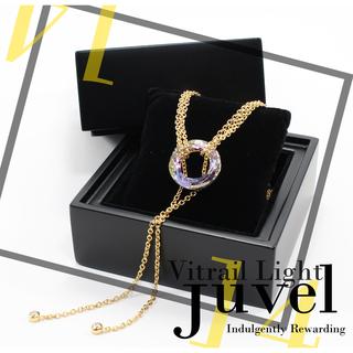 14K Gold Plated Juvel Gatsby Vitrail Light