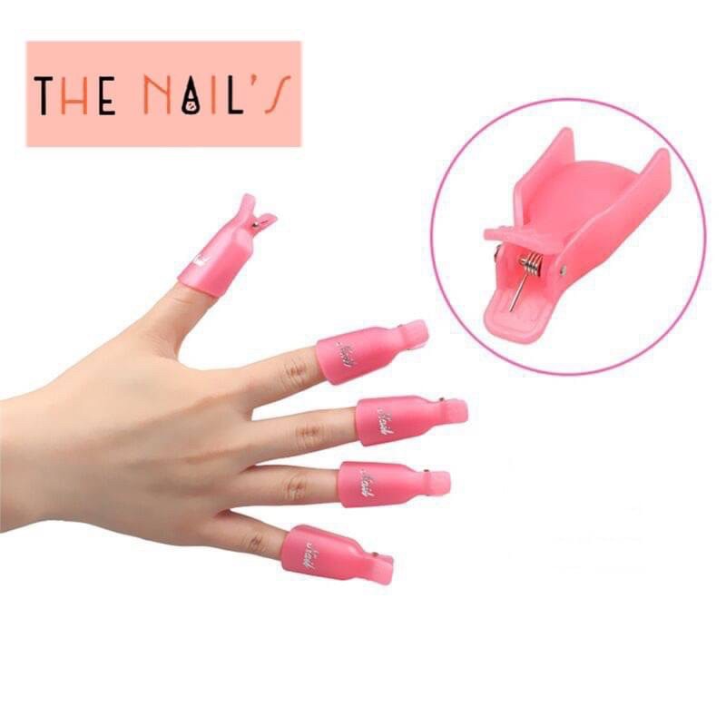 🌷พร้อมส่ง 🌵💜ตัวหนีบล้างสีเจล ตัวหนีบเล็บ ล้างสีเจล 💜🌵 - รูปที่ 4