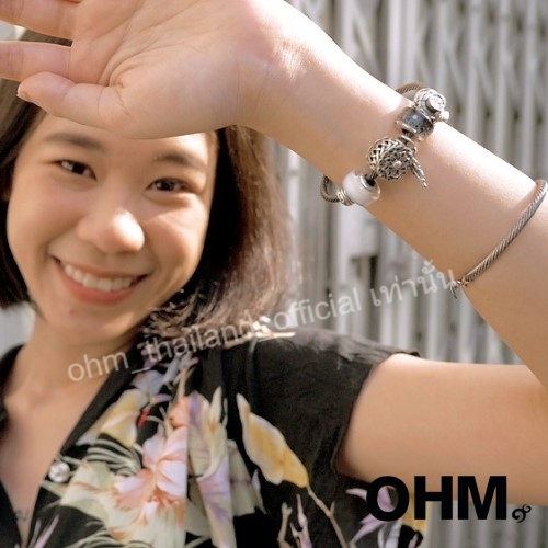 OHM Beads รุ่น Heartstring - Silver 925 Charm เครื่องประดับ บีด เงิน เ ...