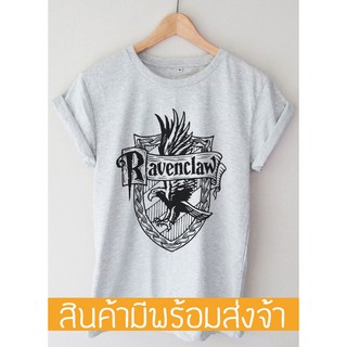 เสื้อยืดสีขาวเสื้อยืดผู้ชาย T-shirt RavenclawS-4XL