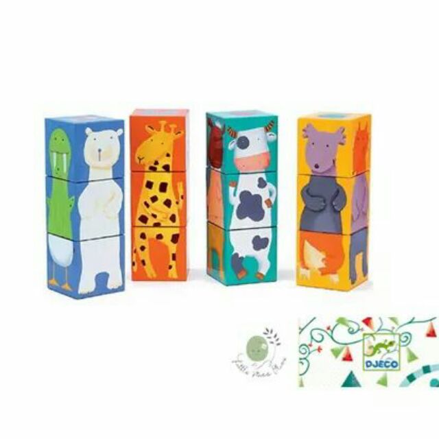 Djeco Animal Blocks