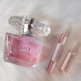 [🎀100%สปอตของแท้ ✅จัดส่งที่รวดเร็ว] Versace Bright Crystal EDT 5ml/10ml