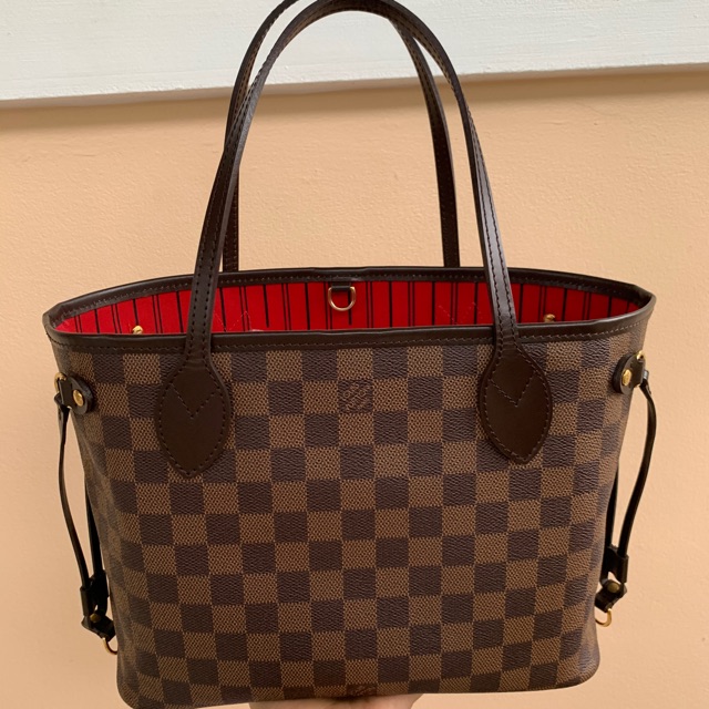 Used like new Lv neverfull pm damier dc VI1160 ปี2010