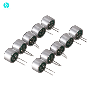 10 PCS 9.7mm x 7mm 2 Pin MIC Capsule Electret Condenser Miniphone N2TH