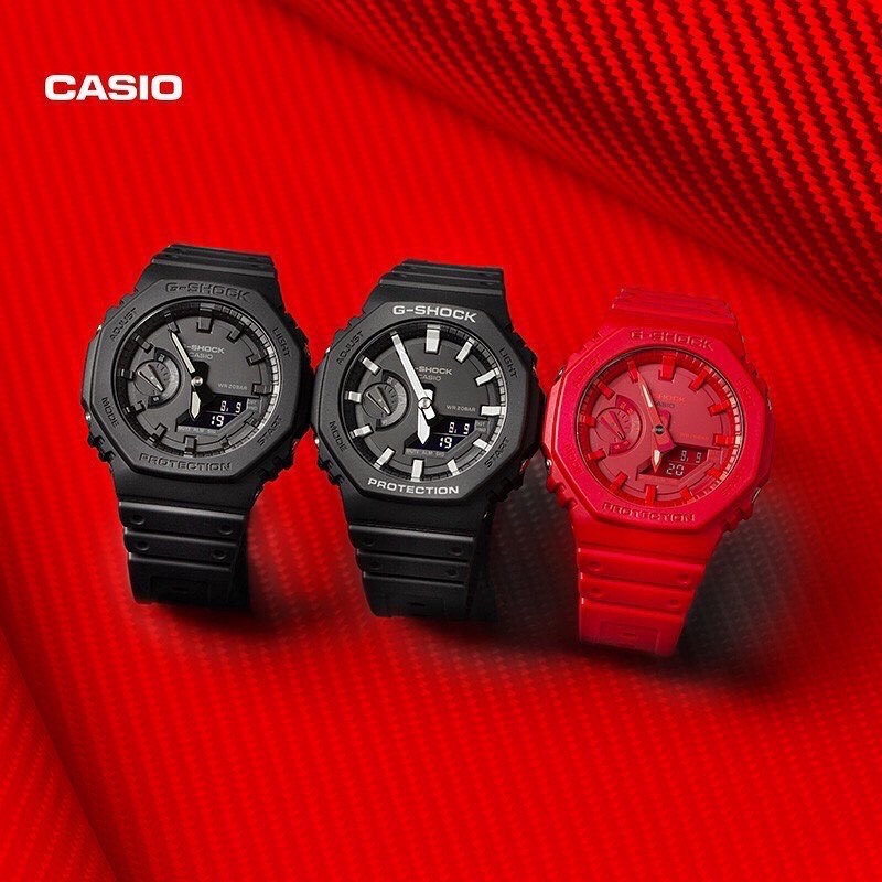 นาฬิกาแท้100%  G-Shock:GA-2100, GA-2110SU, GA-2100SUรับประกัน 1ปี ไม่แท้ยินดีคืนเงิน
