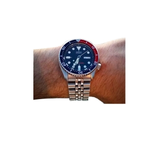 Seiko Skx009 นาฬิกาข้อมือควอตซ์ แบบกันน้ำ หน้าปัดบอกเวลาและปฏิทิน สไตล์แฟชั่น สําหรับผู้ชาย