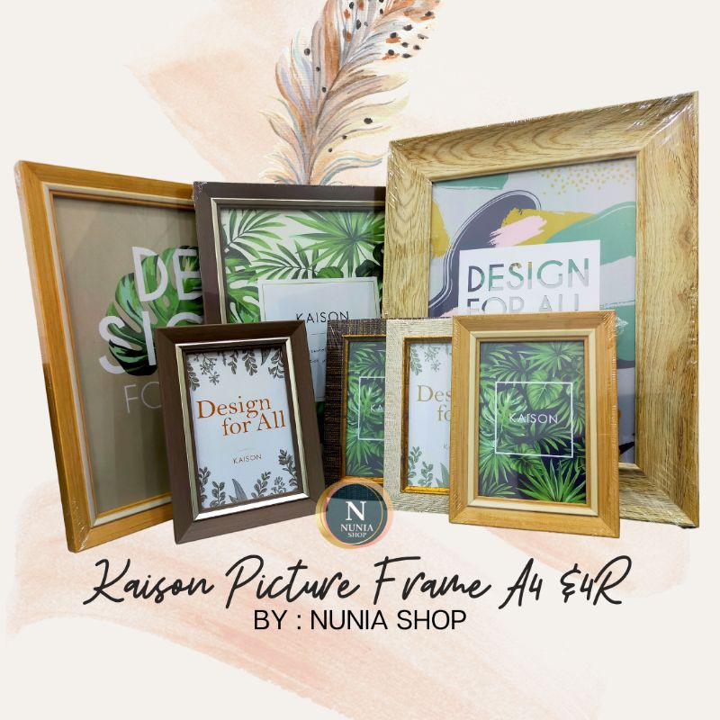 KAISON FRAME GAMBAR SAIZ A3, A4 & 4R / KAISON PICTURE FRAME SIZE A3, A4 & 4R