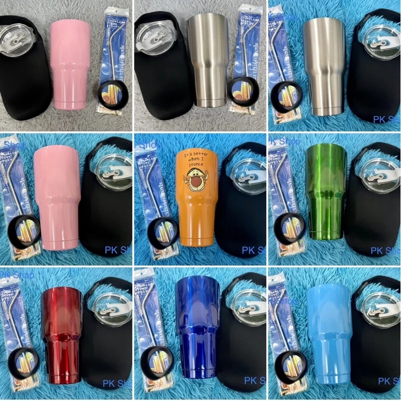 สินค้าขายดี แก้วน้ำเก็บความเย็นขนาด30 ออน ซื้อ1ได้ถึง6ชิ้น สินค้าขายดี