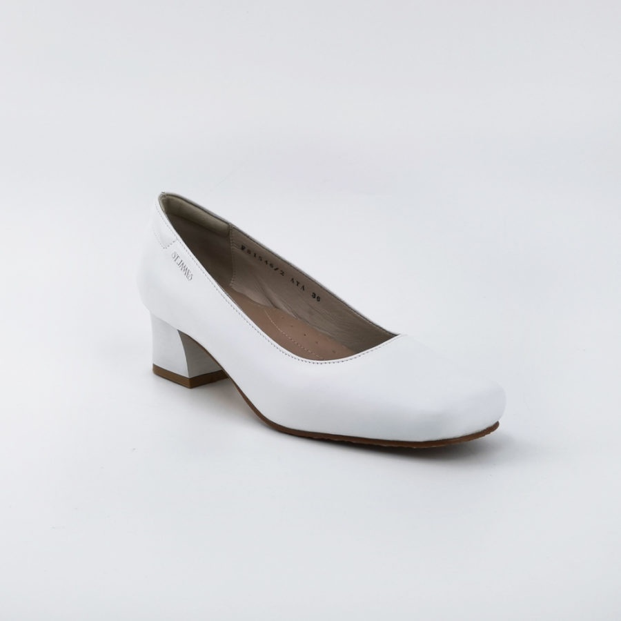 ST.JAMES รองเท้าคัทชู หัวตัด AYA 1.6/8 นิ้ว WHITE