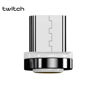 Twitch T06 สายเคเบิ้ลแม่เหล็ก Micro Usb Type - C ปลั๊กชาร์จ