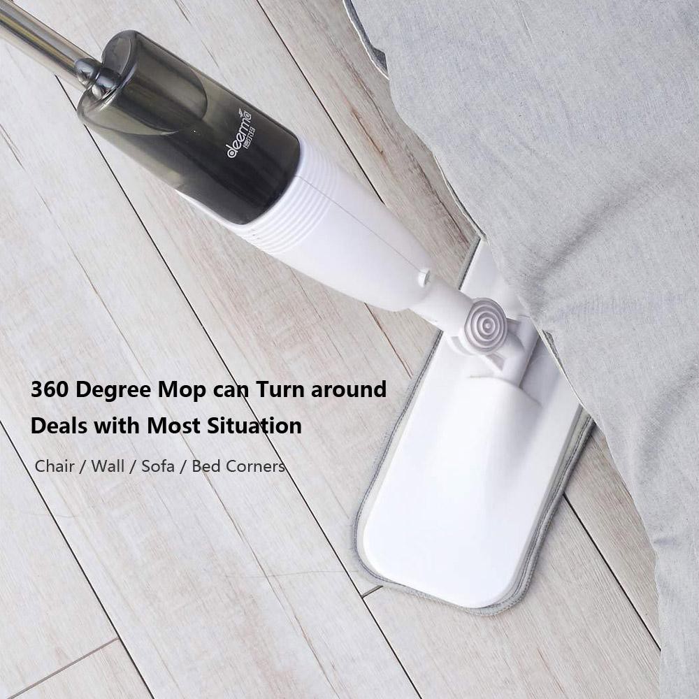 พร้อมส่ง Smart Deerma Water Spray Mop TB500/TB900 ไม้ม๊อป ไม้ถูพื้น มีระบบพ่นน้ำทำความสะอาดคราบ หัวฉีดน้ำแบบสเปรย์ - รูปที่ 2