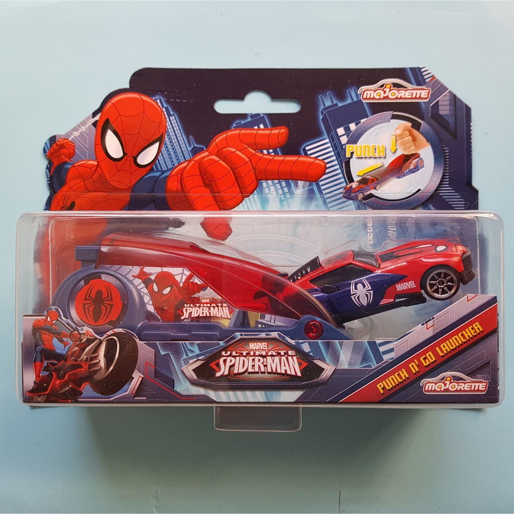 majorette spiderman car