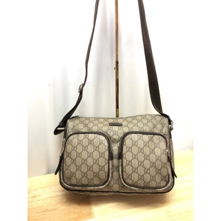 GUCCI  GG Front Supreme Pocket Messenger