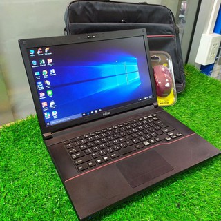 Notebook FUJITSU Core i5 gen4 RAM 8Gb SSD 240gb ฟรีกระเป๋า+เม้า+กล้องเว็บแคม