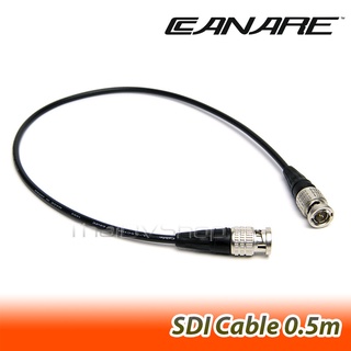 Canare SDI Cable 0.5m สายสัญญาณภาพ SDI คุณภาพสูง ความยาว 0.5 เมตร  รองรับ 12G-SDI ความละเอียด 4K 60P