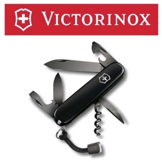 มีด Victorinox SPARTAN PS (BLACK) ใบมีดสีดำ Black Edition