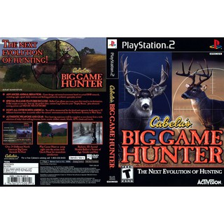 BIG GAME HUNTER [PS2 US : DVD5 1 Disc]