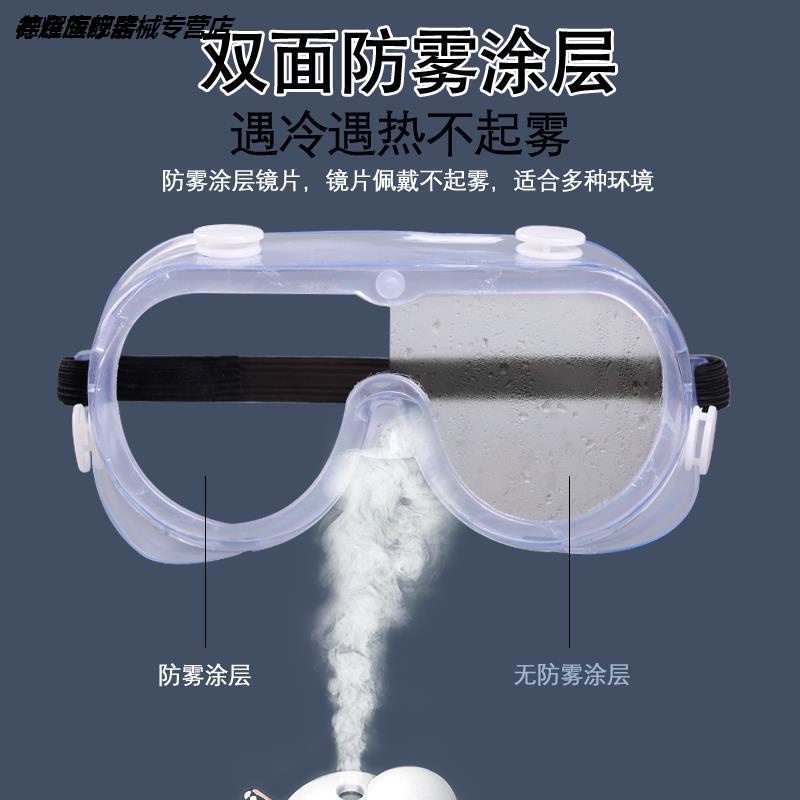 Goggles Quarantine Mask Transparent Protective Face Mask Glasses Eye ...