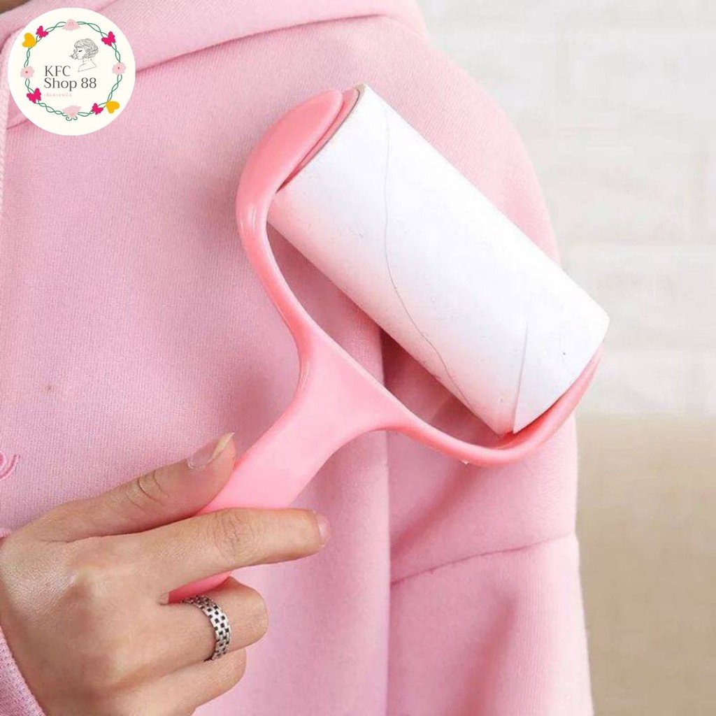 ลูกกลิ้งกำจัดขน ที่กลิ้ง ลูกกลิ้งทำความสะอาด เก็บขนและเก็บฝุ่น   #E-0032