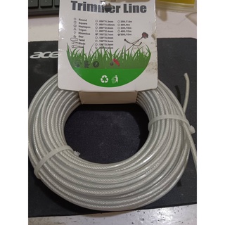 เอ็นตัดหญ้า ขนาด 2.7mm.สีขาว กลม เกรดAสลิง
