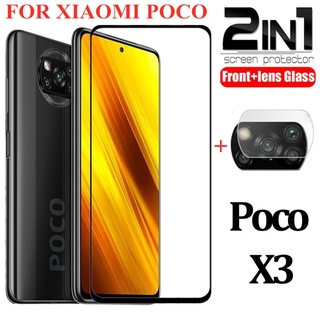 ฟิล์มกระจกนิรภัยกันรอยหน้าจอสําหรับ Xiaomi Poco X3 Nfc Redmi Note 9 Note 9 Pro Max Redmi K30 Pro Mi Poco F2 Pro Redmi Note 8 T Note 7 Note 6 Pro 9 Lite