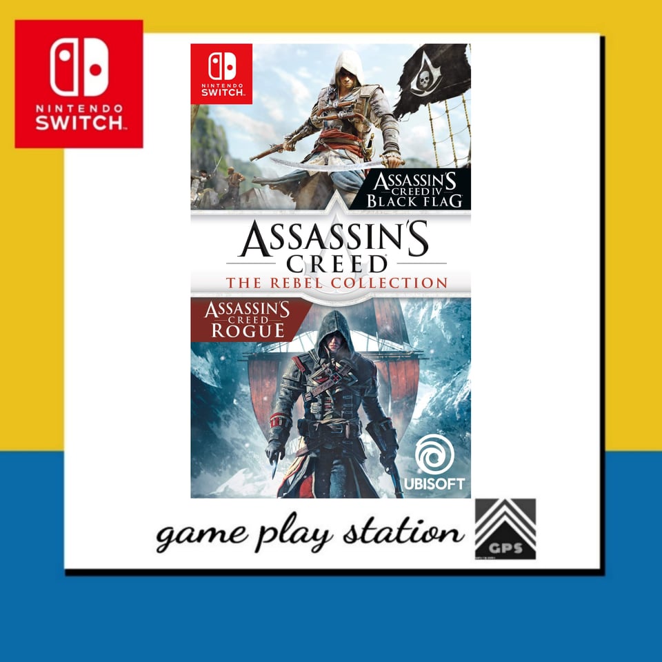 Nintendo Switch Assassin S Creed The Rebel Collection English Zone 3 Shopee Thailand