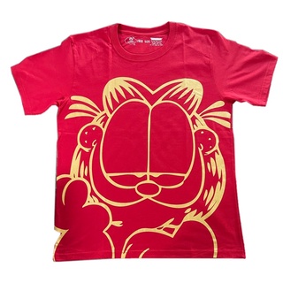 เสื้อยืด คอกลม Garfield เสื้อตรุษจีน