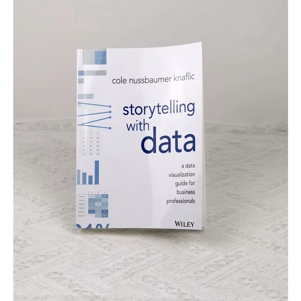 Storytelling with Data หนังสือภาษาอังกฤษ ฝึกอ่านนวนิยาย เรียนรู้ภาษาอังกฤษ