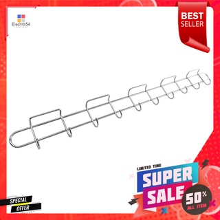 ราวแขวนสเตนเลส76.5cm 10ตะขอKECH-013STAINLESS STEEL KITCHEN RAIL WITH 10 HOOKS KECH KECH-013 76.5CM