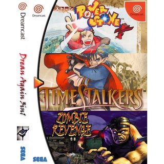 Sega DreamCast - 3in1 : Power Zombie. (Power Stone-Time Stalker-Zombie Reveng)