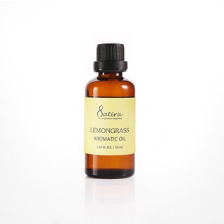 Satira Aromatic Oil : Lemongrass สถิรา เลมอนกลาส อโรมาติก ออยล์  น้ำมันหอมระเหยกลิ่นตะไคร้