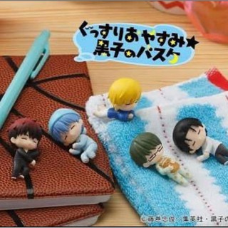 【 Crony.Toys】 Gashapon Kurokos Basketball Sleeping Kuroko Set [Set of 5]