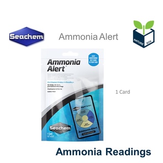 Seachem Ammonia Alert แผ่นวัดค่าแอมโมเนียสำหรับตู้ไม้น้ำ