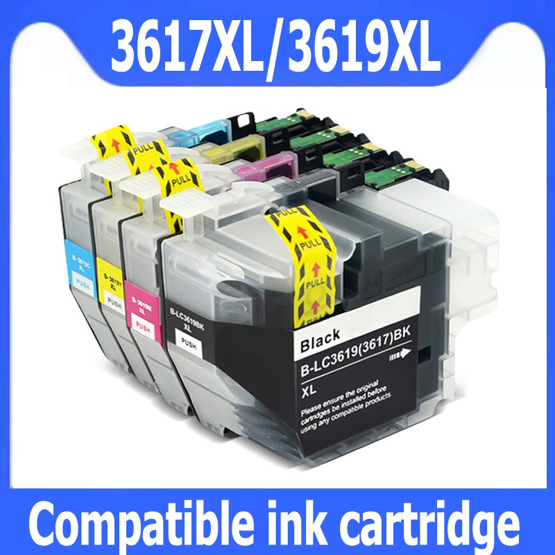 LC 3619 LC 3617 หมึก LC 3619XL LC 3617XL สีดำ LC 3619XL LC 3617XL ตลับหมึกเข้ากันได้สำหรับ Brother M