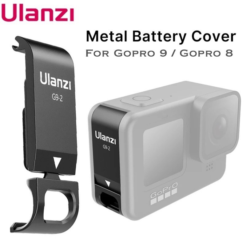 Ulanzi GoPro Hero 11 / 10 / 9 / 8 Battery Removable COVER Type-C Charging Port ฝาครอบแบตเตอรี่ Gopro Hero 8 Gopro 9