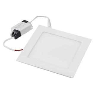 โคมไฟดาวน์ไลท์ ดาวน์ไลท์ LED HI-TEK ECO HFLEPSR12W SQUARE 12 วัตต์ WARMWHITE รางนีออน ดาวน์ไลท์ โคมไฟ หลอดไฟ DOWNLIGHT L